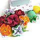 EASTER. Knitting. Decor for decorating eggs. (set - 3 pcs.). Easter souvenirs. Cross stitch and beads!. My Livemaster. Фото №11