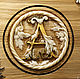 The box is made of oak inscribed with the monogram 'A'. Box. MathomsCrafts (vsyakovina). My Livemaster. Фото №4