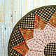 Заказать Салфетка круглая лоскутная "Сказочный лес". Мастерская Кузнечика. Ярмарка Мастеров. . Декоративные салфетки Фото №3