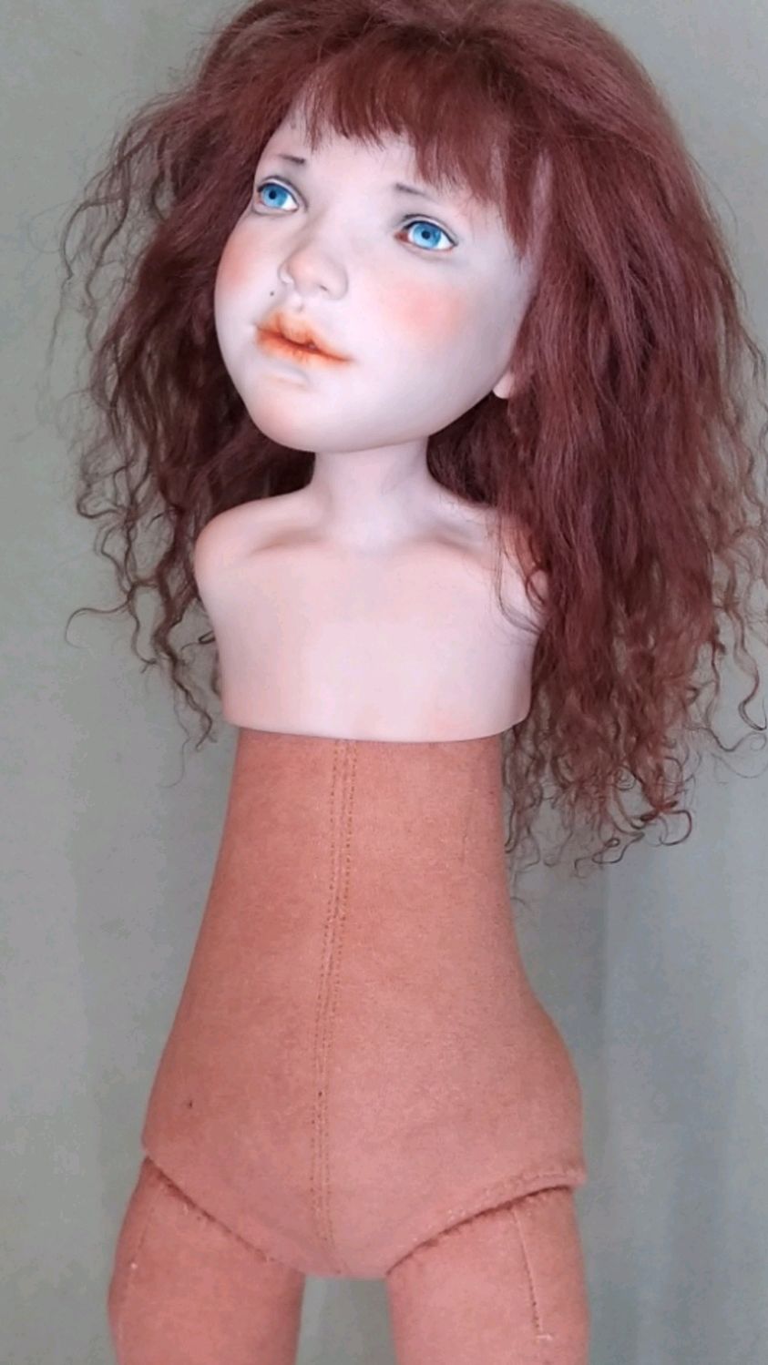 МК Подвижное тело куклы 40 см в интернет-магазине Ярмарка Мастеров по ...