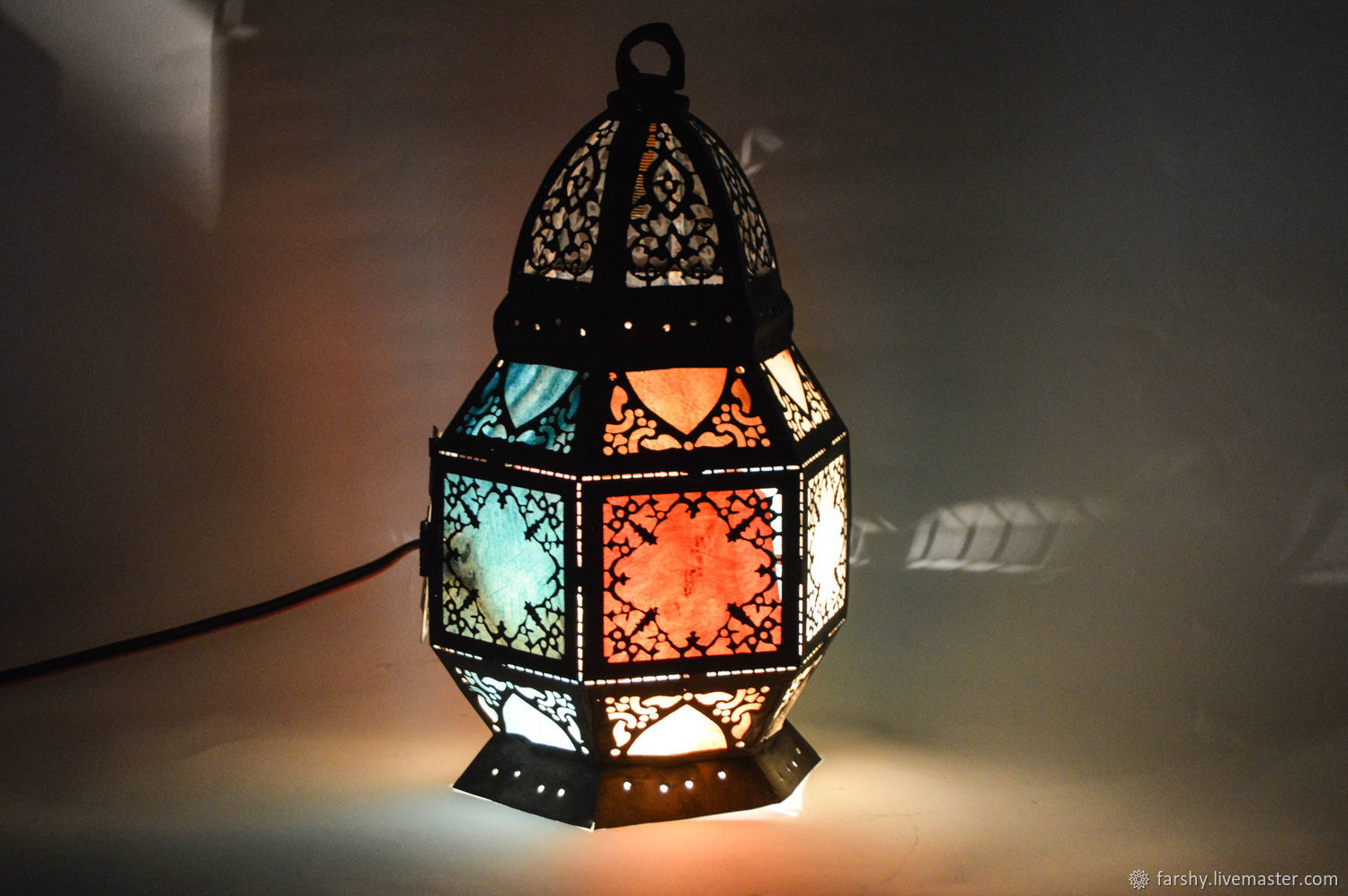 Handcrafted Egyptian Brass Light lantern купить на Ярмарке Мастеров
