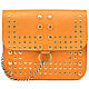 Women's leather bag 'Mariart' (orange), Classic Bag, St. Petersburg,  Фото №1