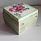 Casket floral tenderness decoupage array. Box. Studio Villa-Oliva. Online shopping on My Livemaster.  Фото №2
