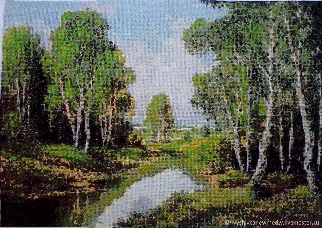 Вертикальные картины крестиком