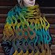 tippet VENICE. Wraps. Bright Shawls by BorchankaZL. My Livemaster. Фото №4