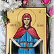 The Intercession of the Most Holy Theotokos .Handwritten icon on gold. Icons. svetmiru. My Livemaster. Фото №4