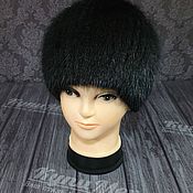 Аксессуары handmade. Livemaster - original item Fur hat from fur of a muskrat.. Handmade.