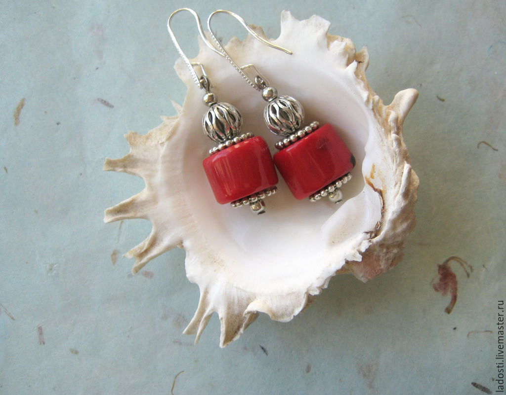 Комплект украшений из кораллов " Карибы " в интернет-магазине на ...