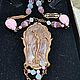 Antique Czech necklace with pink glass. Vintage necklace. Antiki777. Online shopping on My Livemaster.  Фото №2