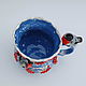 Tazas y tazas: Los pinzones reales. Mugs and cups. Mila. My Livemaster. Фото №8