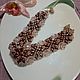 Браслет из бусин и бисера. Браслет из бусин. GMjewelry. Ярмарка Мастеров.  Фото №4