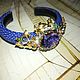 Order Bright summer bracelet with ametrine, silver, Stingray leather. SELENA. Livemaster. . Cuff bracelet Фото №3
