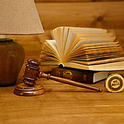 Сувениры и подарки handmade. Livemaster - original item Wooden Judge Hammer for Lawyer wg1. Handmade.