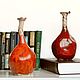 Заказать Керамическая интерьерная ваза бутыль Жизнь на Марсе. Керамика Dilь_art (Dilart). Ярмарка Мастеров. . Вазы Фото №3