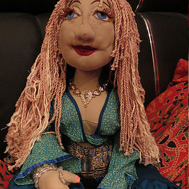 Интерьерная кукла в восточном стиле - Master Piece Gallery фарфор