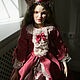 "Франсуаза" характерная кукла 50см. Будуарная кукла. My Lovely Dolly авторские куклы. Интернет-магазин Ярмарка Мастеров.  Фото №2
