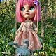 Кукла Blythe custom doll, collection doll, OOAK TBL white, зайка тедди. Кукла Кастом. Людмила (akvareel). Ярмарка Мастеров.  Фото №6