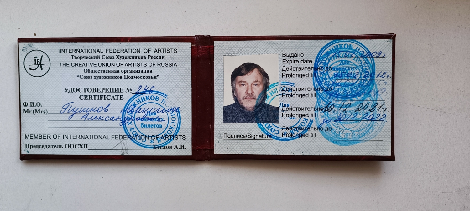 Курирую все проходящие выставки Подмосковья