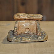 Для дома и интерьера handmade. Livemaster - original item Concrete housekeeper figurine-Dolmen box. Handmade.