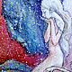 Картина девушка ангел с крыльями, акварель "Вещий сон", Картины, Астрахань,  Фото №1