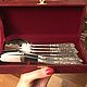 Juego de cubiertos para 2 personas ' IMPERIO». Gifts. SILVER SPOONS since 1999. Интернет-магазин Ярмарка Мастеров.  Фото №2