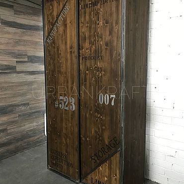 Шкаф-купе в стиле лофт. Urban Craft/Городское Ремесло. Мебель ручной работы - Ярмарка Мастеров Мебель ручной работы. Ярмарка Мастеров - ручная работа Шкаф-купе в стиле лофт. Handmade.