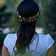 Гребень для волос "Золотая олива". Гребень. Accessories-by-carina. Ярмарка Мастеров.  Фото №5