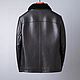 Men's jacket, made of genuine calfskin, with fur!. Mens outerwear. SHOES&BAGS. Online shopping on My Livemaster.  Фото №2