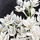 Oil painting with white flowers 'Daffodils' 30*30 cm. Pictures. Ivlieva Irina Art. Online shopping on My Livemaster.  Фото №2