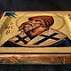 Wooden icon with the ark ' Spiridon of Trimifunt'. Icons. ikon-art. My Livemaster. Фото №4