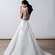 A brilliant wedding dress Blossom. Wedding dresses. Boudoirwedding. Online shopping on My Livemaster.  Фото №2