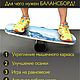 Заказать Доска балансировочная WAVE Skate + ролик + подарок. Sandlight. Ярмарка Мастеров. . Спортивный инвентарь Фото №3