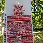 Свадебный салон handmade. Livemaster - original item Linen towel Wedding Celebration. Handmade.