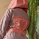 Заказать Платье-балахон из крапивы длинное с капюшоном. ZEN SEW. Ярмарка Мастеров. . Платья Фото №3