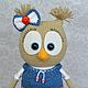 Molly the owl-toy, crocheted. Stuffed Toys. Zzabava. Online shopping on My Livemaster.  Фото №2