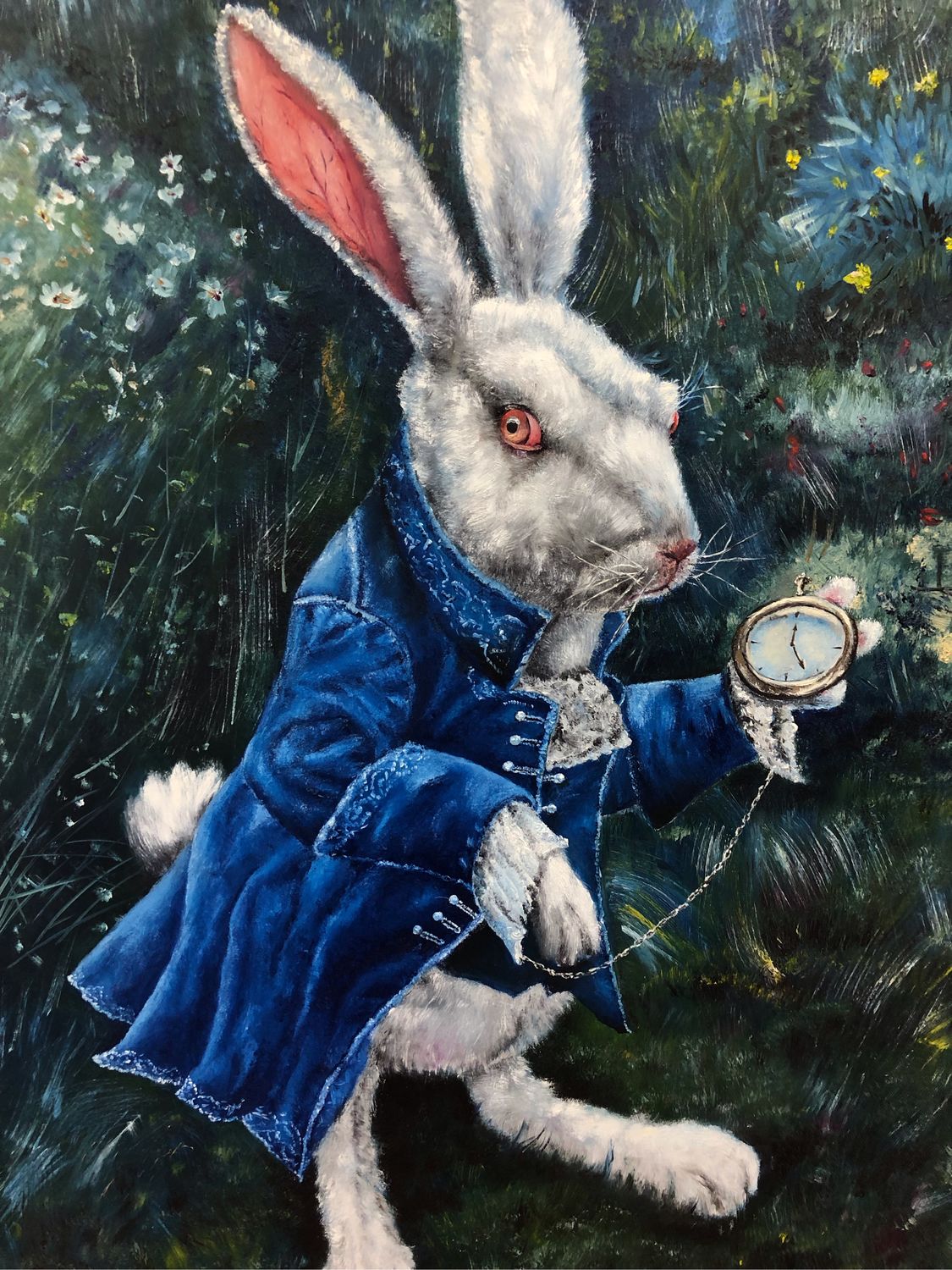 Кролик живопись
