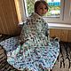 Детский вязаный плед бирюзово-серо-белый. Одеяло для детей. Фетр Land. Детские мобили (fetr-land). Ярмарка Мастеров.  Фото №4