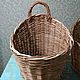 Basket hanging wicker from a vine. Basket. Elena Shitova - basket weaving. Online shopping on My Livemaster.  Фото №2