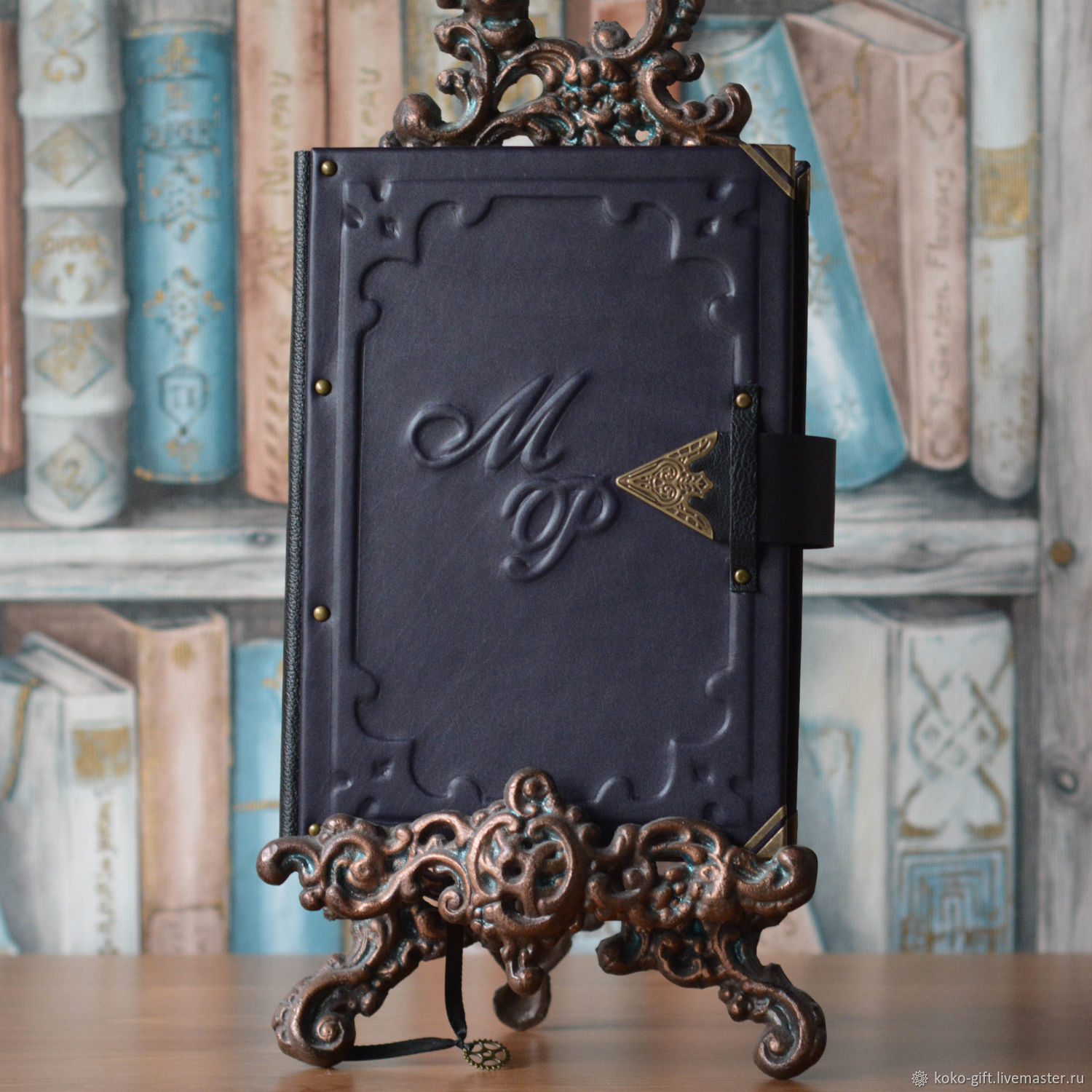 Именной блокнот в кожаном переплете в интернет-магазине Ярмарка ...