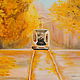 Oil Painting Southern Autumn. Pictures. Painting by Margarita Drevs. My Livemaster. Фото №4