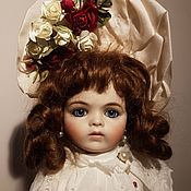 Реплика антикварной куклы Хильда