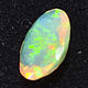 El ópalo de 7x5,3 mm; 0,41 ct. Cabochons. Gold Smith Valerij. Ярмарка Мастеров.  Фото №5