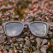 "Sahara Dark Black" от Timbersun деревянные солнцезащитные очки
