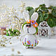 Bunny Spring. Stuffed Toys. fesartdecor (fesartdecor). Online shopping on My Livemaster.  Фото №2
