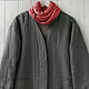 Quilted jacket-sweatshirt made of boiled linen. Outerwear Jackets. etnoart. Online shopping on My Livemaster.  Фото №2
