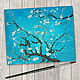  An almonds in bloom, it based on painting of Van Gog, Pictures, Moscow,  Фото №1