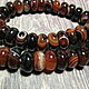 Sardonyx beads 14h7,5mm. Beads1. Elena (luxury-fittings). Online shopping on My Livemaster.  Фото №2
