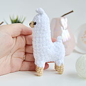Куклы и игрушки handmade. Livemaster - original item Alpaca, Knitted llama. Handmade.