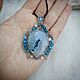 Заказать Кулон с кварцем wire wrap. Selena Di украшения wire wrap. Ярмарка Мастеров. . Кулон Фото №3