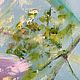 Order Oil painting with abstract camomile. Abstract flower in oil. Zabaikalie. Livemaster. . Pictures Фото №3